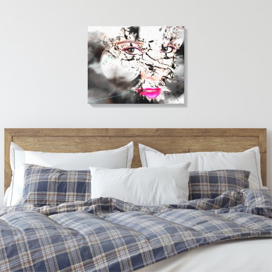 KRIJGEN VIA CREATIVE ART CANVAS AFDRUK (Insitu (Slaapkamer))