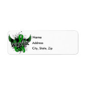 Krijger 16 galwegkanker etiket (Voorkant)