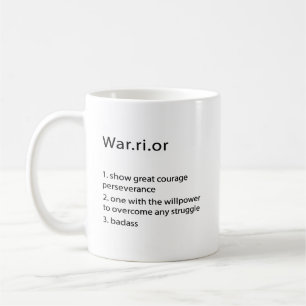 Krijger, Aangepast Krijger Cadeau, Anonieme Alcoho Koffiemok
