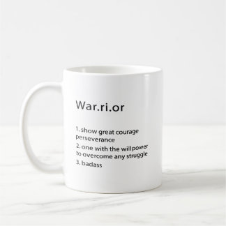 Krijger, Aangepast Krijger Cadeau, Anonieme Alcoho Koffiemok