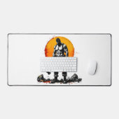 krijger barbaar middeleeuwse fantasie hummer Desk  Bureaumat (Keyboard & Muis)