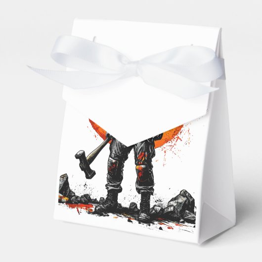 krijger barbaar middeleeuwse fantasie hummerFavori Bedankdoosjes (Voorkant Zijde)