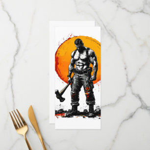 krijger barbaar middeleeuwse fantasie hummerFlat M Menu