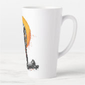 krijger barbaar middeleeuwse fantasy hummerLatte M Latte Mok (Rechts)