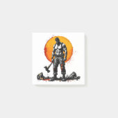 krijger barbaarse middeleeuwse fantasie Post-It No Post-it® Notes (Voorkant)