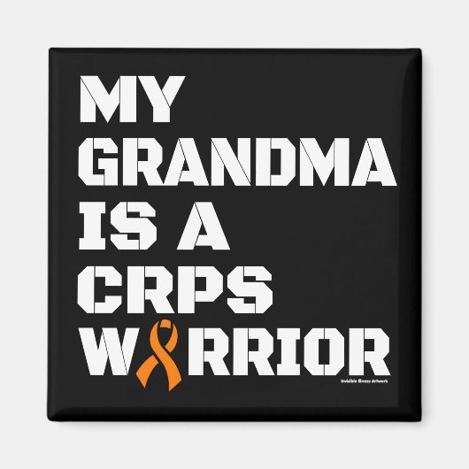 Krijger/Blok/Oma...CRPS Magneet (Voorkant)