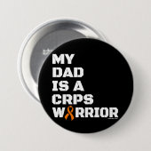 Krijger/Blok/Vader...CRPS Ronde Button 7,6 Cm (Voorkant /achterkant)