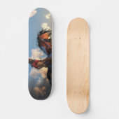 Krijger en oorlogs paard persoonlijk skateboard (Voorkant)