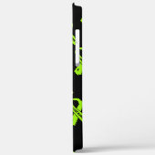 Krijger/gescheurde lint...Lyme Case-Mate iPhone Case (Achterkant / Links)