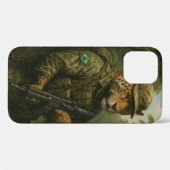 Krijger jaguar van de Braziliaanse jungle Case-Mate iPhone Case (Achterkant (horizontaal))
