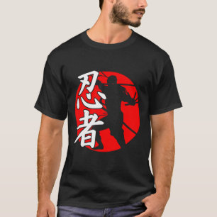 Krijger Japan Ninja T-shirt Karate Judo Comt Strij