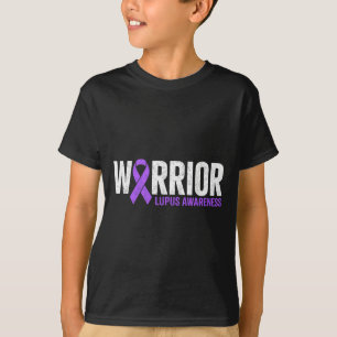 Krijger overlevende vechter lupus bewustzijn sle t-shirt