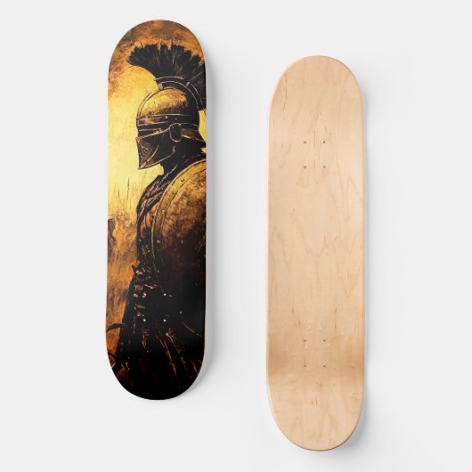 Krijger Persoonlijk Skateboard (Voorkant)