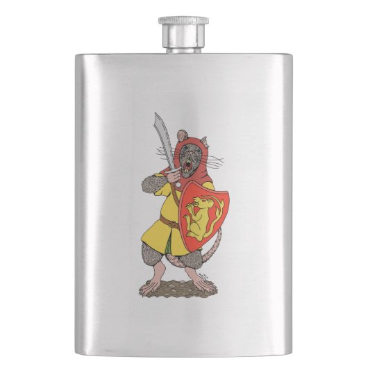 Krijger Rat met Falchion Flacon (Voorkant)