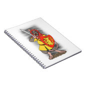 Krijger Rat met Falchion Notitieboek (Rechterzijde)