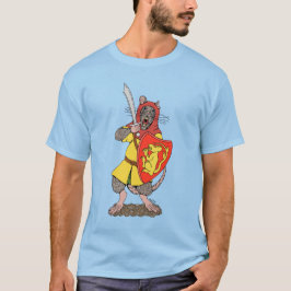 Krijger Rat met Falchion T-shirt