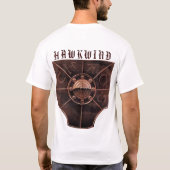 krijger t-shirt (Achterkant)