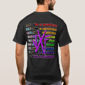 Krijger. T-shirt (Achterkant)