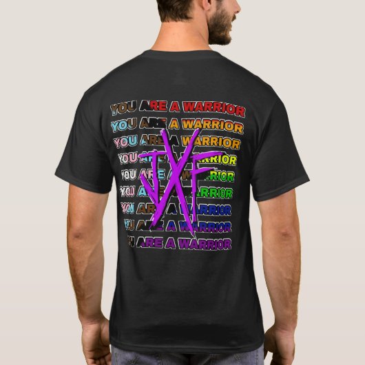 Krijger. T-shirt (Achterkant)