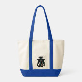 Krijger  tote bag (Achterkant)