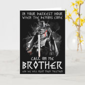 Krijger Van God Roep Op Mij Lastigvallen Gevecht R Kaart (Gele Bloem)