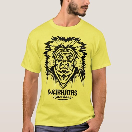 KRIJGER VOETBAL T-SHIRT (Voorkant)