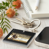 krijger voor de sleutelketen christ sleutelhanger (Voorkant Rechts)