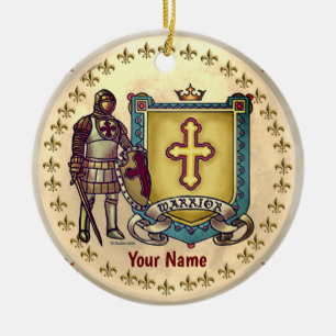 Krijger Voor Jezus Christelijk ornament