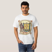 Krijger Voor Jezus Christelijk T-shirt (Voorkant volledig)