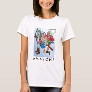 krijgers, A M A Z O N S T-Shirt. T-shirt