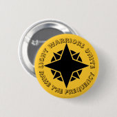 Krijgers van het Gouden Licht Verenigen Ronde Button 5,7 Cm (Voorkant /achterkant)