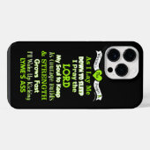 Krijgersgebed...Lyme iPhone Hoesje (Achterkant horizontaal)