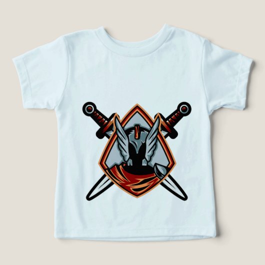 Krijgershelm Baby (Design voorkant)