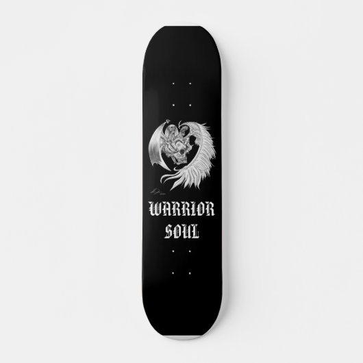 KRIJGSGEEST SKATEBOARD (Voorkant)