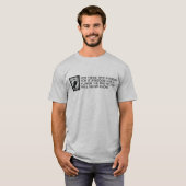 krijgsgevangenen, vermist in actie t-shirt (Voorkant volledig)