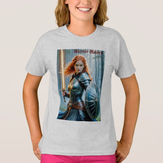 Krijgshaftige Maagd T-shirt (Voorkant)