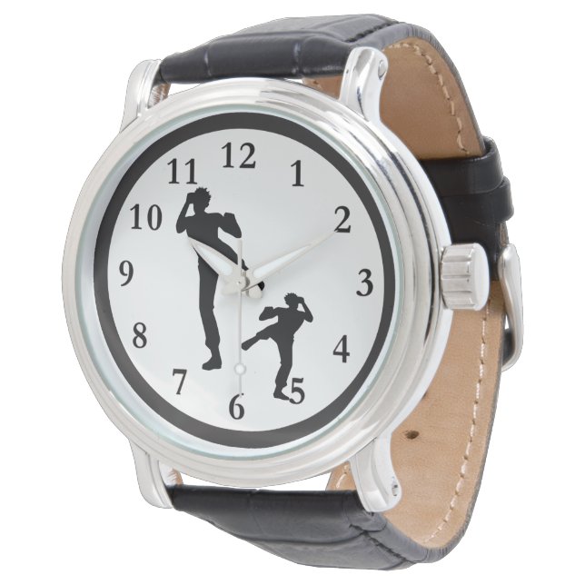 Krijgskunst polshorloge horloge (Gekanteld)