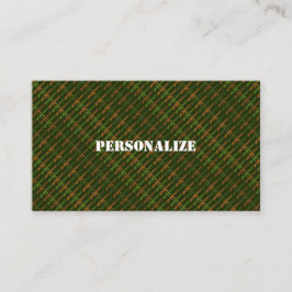 Krijgsmacht Recruiter Camo Pistool Green Visitekaartje