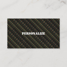 Krijgsmacht Recruiter Camo Pistool Zwart Dim Visitekaartje