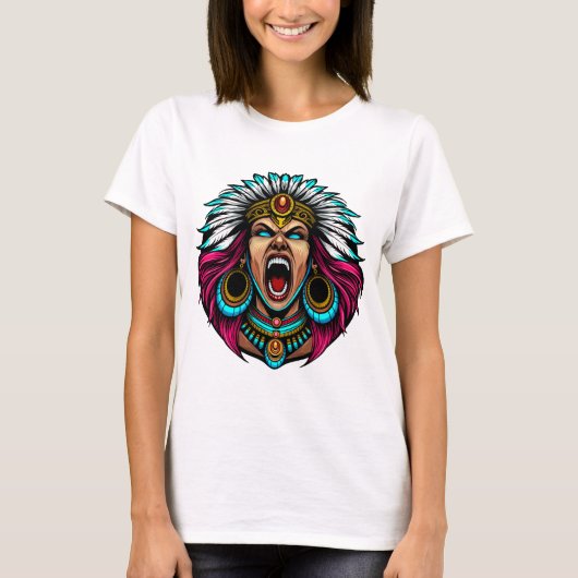 krijgster t-shirt (Voorkant)