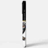 Krijgsvrouw bindt zich met haar adelaar Case-Mate iPhone case (Achterkant / Links)