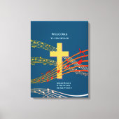 KRIJGT DE Christelijke ERVARING VAN HET CENTER Canvas Afdruk (Voorkant)