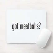 krijgt gehaktballen muismat (Met muis)