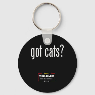 Krijgt katten die de hondenkatten van Trump opeten Sleutelhanger