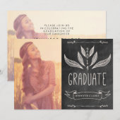 KRIJT | 2014 AFSTUDEERPARTY UITNODIGING (Voorkant / Achterkant)