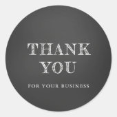 Krijt Bedankt Sticker (Voorkant)