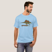 Krijt Dinosaurus Spinosaurus T-shirt (Voorkant volledig)