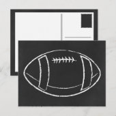 krijt football briefkaart (Voorkant / Achterkant)