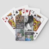 Krijt, Fotocollage, verticaal Pokerkaarten (Achterkant)