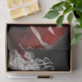 Krijt getekend Santa Ho Ho Ho Kerstmis Tissuepapier (Geschenk)